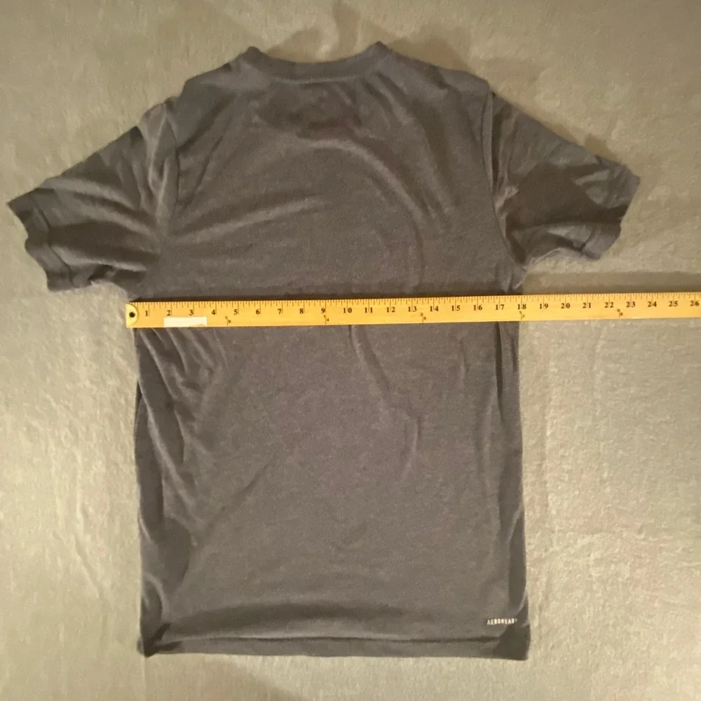 Adidas Aeroready Primegreen Training Tee Gray Heather HN8846 Mens Small